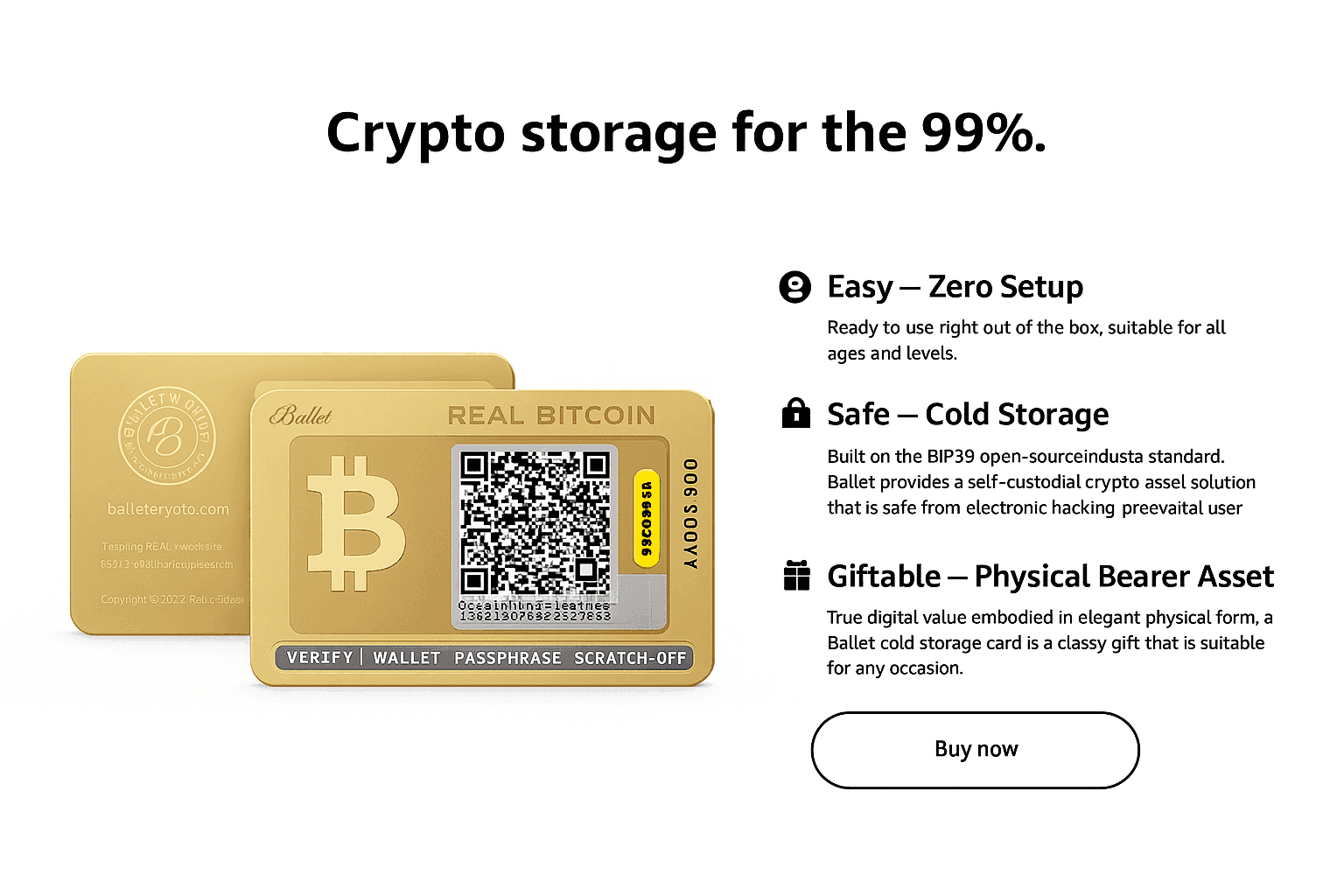 Ballet Crypto Wallet Review
